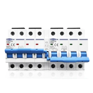 Tomzn TOB7Z-63 4P+4P 63A DC MTS Dual Power Front