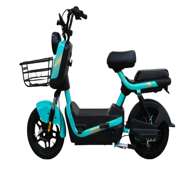 Crown Electric Mini Scooty Blue